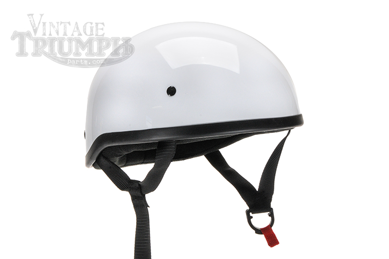 White Skid Lid Vintage Style Helmet.