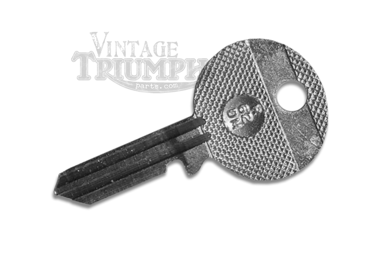 Triumph Motorcycle Fork Lock Key - Blank