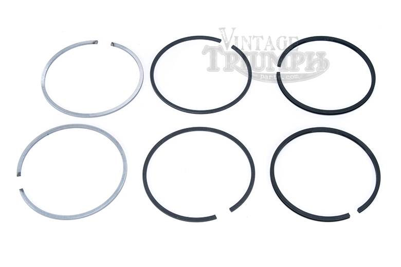 Piston Ring Set. High Quality US Made Hastings Rings To Fit All Triumph  500cc 47-57  63mm