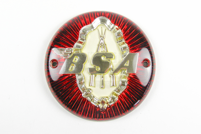 BSA S Tank Badge A10 Red And Gold