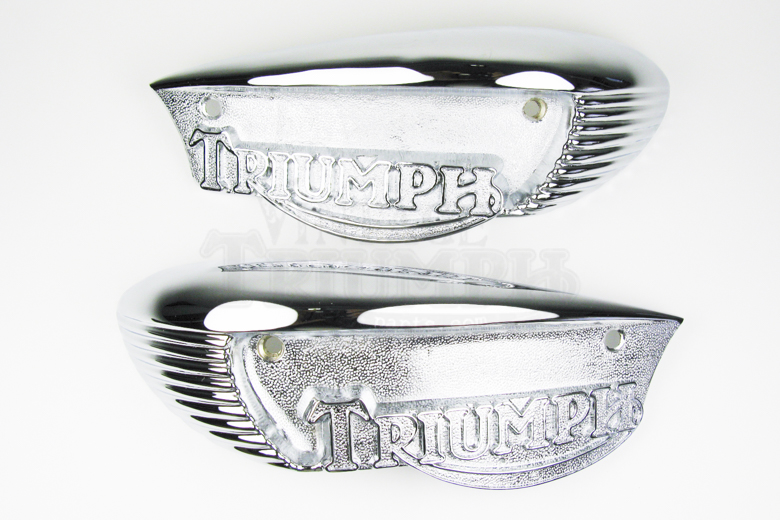 Triumph Motorcycle Tank Badge Set For 1966-1968