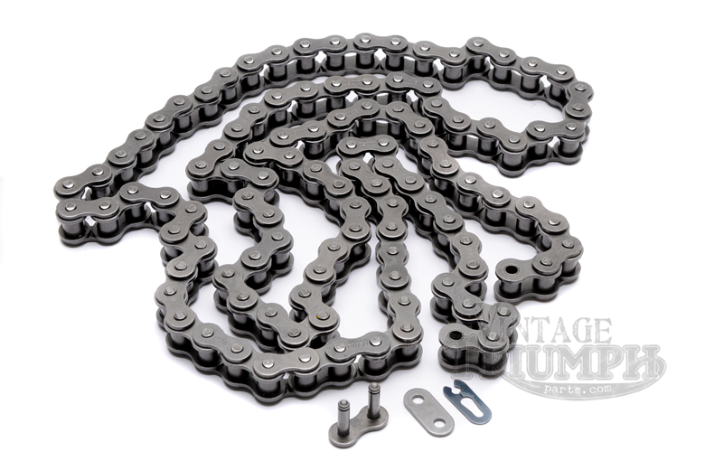 Chain, Final Drive - DID, 530 Size, 110 Links. High Quality Non O-Ring Chain To Fit All 650 & 750 Triumph Models W/ Larger Sprocket Sizes (When In Doubt Get This Size).