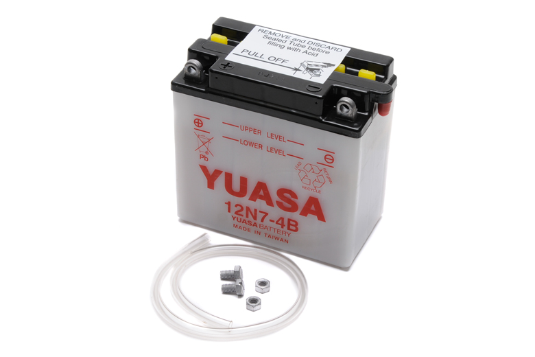 Battery -  High Quality 12 Volt Lead Acid Battery To Fit Triumph Models With Small 6v Sized Battery Carriers When Upgrading To 12 Volt Electrical Systems. T100SS Tiger 1962-1965, TR6 Trophy 1963-1965, T120 Bonneville 1963-1965