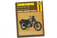 Manual - Triumph 350-500 Twins 1958-1973. Haynes Repair Manual Covers All Repairs From Simple Tuning To Full Engine Rebuild.