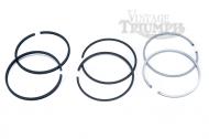 Piston Ring Set. High Quality US Made Hastings Rings To Fit All Triumph 500cc Twins 1958-1973. Fits Triumph Models 5TA Speedtwin 1959-1966, T100A Tiger 1960-1961, TR5 Trophy 1961, T100 Tiger 1962-1973, T100R Daytona 1967-1973