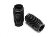 Fork Gaiter, Pair. Correct For Triumph Models With External Fork Springs From 1964-1967. T100 Tiger 1964-1967, T100R Daytona 1967, TR6 Trophy 1964-1967, T120 Bonneville 1964-1967