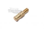 Genuine Amal Main Jet #190. Correct For Concentric and Monoblock Carburetors. OEM for Triumph Models TR5AC & TR5AR Trophy 1961, T100SS & T100SC Tiger 1962-1966, T100C & T100S 1967, T120R Bonneville 1967-1970, T140V Bonneville 1973-1978