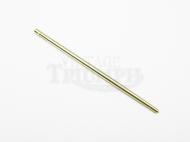 This is a 2D2 throttle needle that for an MK-2 carburetor on a triumph motorcycle. The throttle needle works with the needle jet to control the flow of fuel into the carburetor, which directly effects idling and acceleration. If you are having trouble with idling or acceleration than you may need to replace this part.

