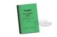 Reproduction of original Triumph Replacement parts Catalogue No. 1
From Engine number DU101