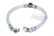 Clear fuel line for TR7