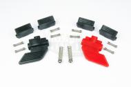 LVR REPAIR KIT BLK/RED
