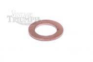 This is a 5/16 copper washer for a triumph motorcycle. 
