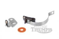 This is a contact point for a triumph motorcycle. 