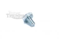 This is a banjo retaining bolt for an Amal monobloc carburetor for a triumph motorcycle. 