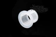 This is a banjo fuel filter element for an Amal Monobloc carburetor for a triumph motorcycle.
