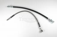 This is a top front brake hose 14 3/4" long.
