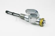 This is a BAP petcock with a 1/4 inch BSPP. The petcock does not include a pipe. this petcock is made in the UK.  