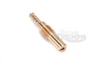 This is a #25 pilot jet for JRC carburetor on a triumph motorcycle. The Pilot jet controls the flow of fuel into the carburetor when idling. If you are having a rough idle then you may need to replace this part. This does not include the needle jet, that is sold separately.
