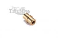 This is a spray tube for a JRC carburetor on a triumph motorcycle. 