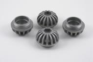 VALVE CAP SET 4 STARBURST  PU