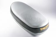 This is a seat for the T100/120 1959-66. Made in India.
