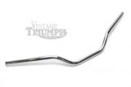 Handlebar, Daytona Style, Chrome. Handlebars with Medium Rise Bar With Similer To Stock Bend. Fits All Triumph Models With 7/8" Mounting Hardware. 29.2" Width, 5.36" Rise, 3" Pullback & 4.4" Accross Center.