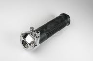 This is an economy version single pull throttle assembly with out grip. for the 7/8 in bar.

