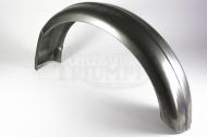 This is a beaded bare steel rear fender for the rigid frame - 2 pieces.

