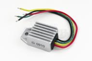 This is a 6 volt neg ground regulator for the Lucas generator. 
