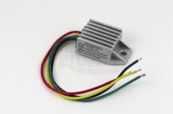 This is a 12 volt Pos ground regulator for the Lucas generator. Made in Taiwan
