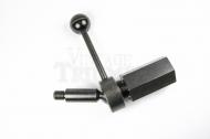 This is a cylinder head holding tool.

