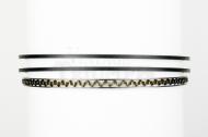RINGS,T140  3 pc oil ring
