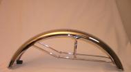 This is a stainless steel front fender with welded stays. 71-72-OIF

