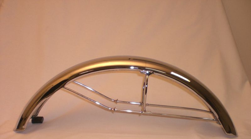 Front Fender Welded Wire Stays Bare Metal 71-72